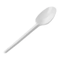 Ложка столовая ПС белая 100 шт/упак
