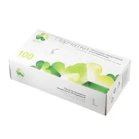 Перчатки виниловые универсального назначения KLEVER р-р L 100 шт/упак