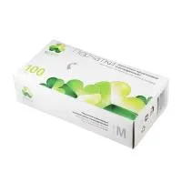 Перчатки виниловые универсального назначения KLEVER р-р M 100 шт/упак