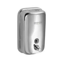 Диспенсер 1000мл жидкого мыла хром настенный с глазком