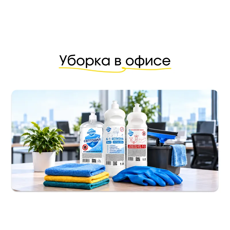 Уборка офиса: как организовать процесс правильно и какие средства использовать