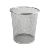 Ведро для мусора 12 л сетчатое САНАКС круглое без крышки металл 420