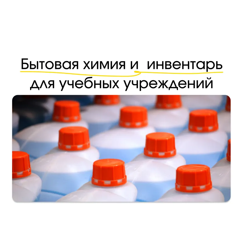 Бытовая химия и уборочный инвентарь для школ и детских садов: что нужно закупать Бытовая химия и уборочный инвентарь для школ и детских садов: что нужно закупать