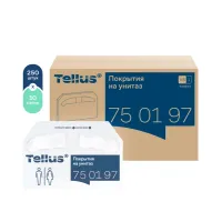 Покрытия TELLUS на унитаз бумажные, 250 шт./упак.