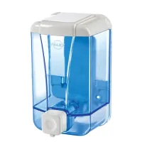 Дозатор 500 мл жидкого мыла пластик прозрачный Дозатор 500 мл жидкого мыла пластик прозрачный