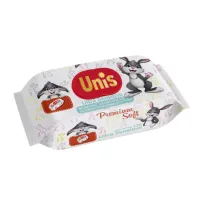 Салфетки влажные для детей UNIS без запаха 120 шт/упак