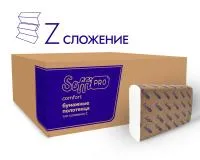 Двухслойные бумажные полотенца SoffiPRO Z-сложение, 200 листов