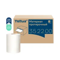 Материал нетканый TORK протирочный 105м (380 листов) в рулонах белый (1 рул/кор)