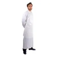 Фартук ПВХ уплотненный белый 110*90 см