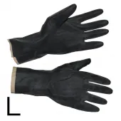 Перчатки К20Щ20 тип 2 резиновые КЩС технические КРИЗ р-р 9 L