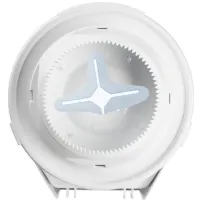 Держатель полотенец с центральной вытяжкой в больших рулонах пластик прозрачный