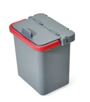 Ведро прямоугольное 5 л с крышкой и мерной шкалой