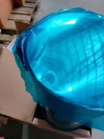 Ведро для мусора 12 л с педалью металл хром Palex