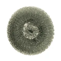 Мочалка (губка) металлическая из стали TEXTOP 80г 1 шт/упак 60 шт/кор