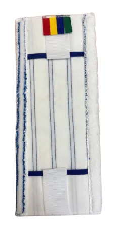 МОП 40см микроволоконный с полосами скольжения (синими) карман-язык 74г (100 шт/кор)