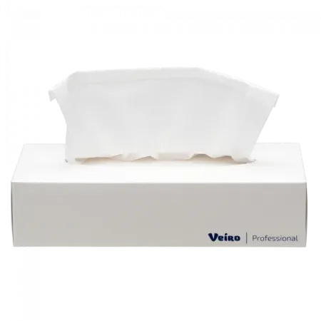 Салфетки косметические VEIRO Professional 20*20 2-сл белые (100 л/упак, 35 упак/кор)