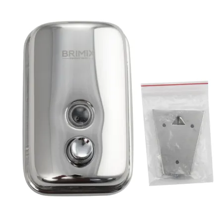 Диспенсер 500мл жидкого мыла хром настенный с глазком