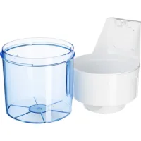 Держатель полотенец с центральной вытяжкой в больших рулонах пластик прозрачный