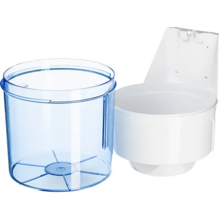 Держатель полотенец с центральной вытяжкой в больших рулонах пластик прозрачный