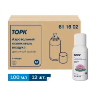 Освежитель воздуха аэрозольный цветочный аромат TORK