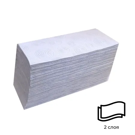 Полотенца Дили Дом Vсложения УНИВЕРСАЛ 2-сл 200 л, 20 упак/кор