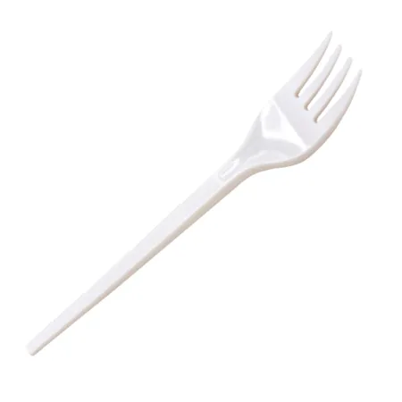 Вилка пластиковая 165 мм "Компакт" одноразовая 100 шт/упак ПОС48566
