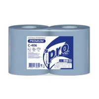 Полотенца бумажные PROtissue ролевые (рулонные) 2-сл БОЛЬШОЙ РУЛОН (2 рул/п-э упак)