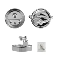 Крючок двойной САНАКС, металл хром Крючок двойной САНАКС, металл хром