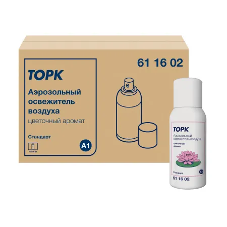 Освежитель воздуха аэрозольный цветочный аромат TORK