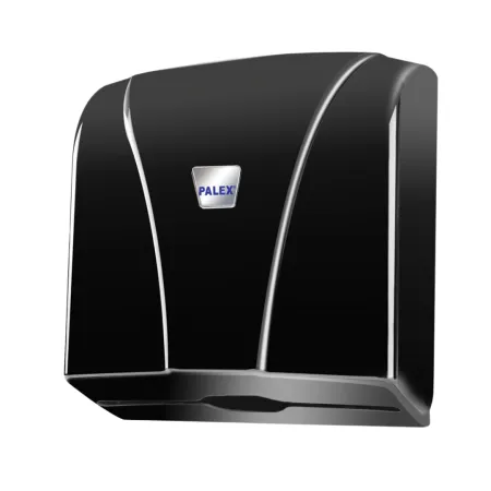 Диспенсер листовых полотенец Z сложения пластик черный