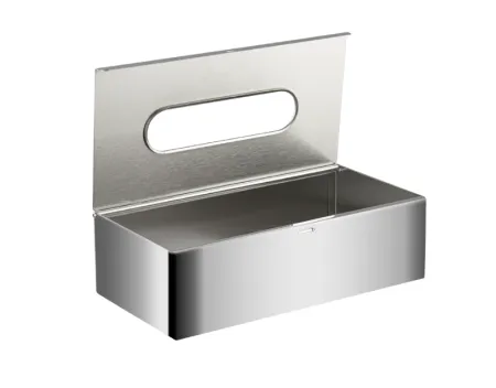 Диспенсер для бумажных полотенец и салфеток из нержавеющей стали (настенный/настольный), хромированный