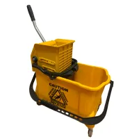 HTS730Y Тележка уборочная 2 ведра (24л+10л) с отжимом Каризма