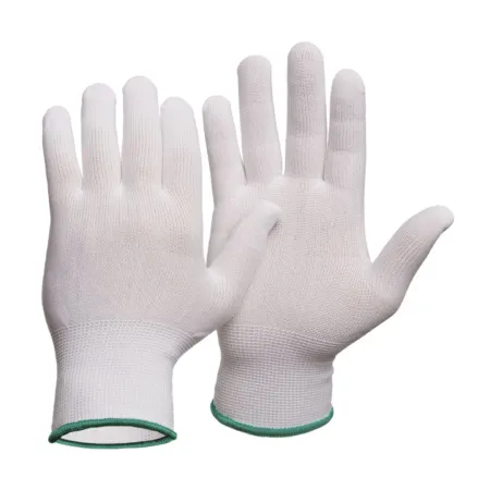 Перчатки нейлоновые GWARD Touch без покрытия белые 12/240