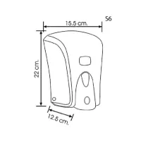 Дозатор 1000мл жидкого мыла белый