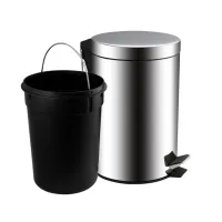 Ведро 12л САНАКС круглое с педалью