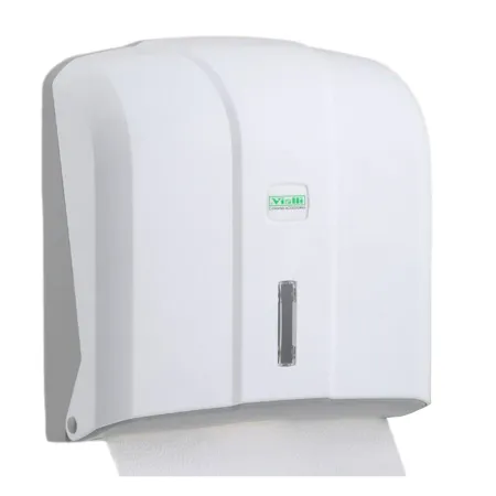 Держатель листовых полотенец V сложения пластик белый