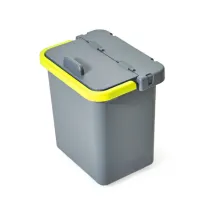 Ведро прямоугольное 5 л с крышкой и мерной шкалой