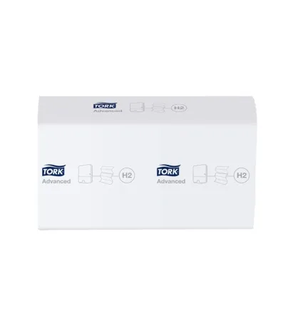 Полотенца бумажные TORK Multifold листовые 2 слоя Н2 190 листов 471150