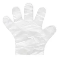 Перчатки одноразовые полиэтиленовые на планке 100 шт/упак
