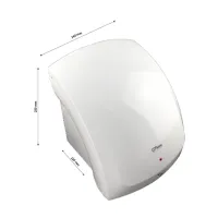 Сушилка для рук GFmark 1800 W КЛАССИКА белая с подсветкой