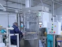 Машина фасовочная МФ-3 для розлива жидких моющих средств 0,5–1 л, б/у, в комплекте