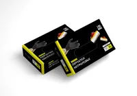 Перчатки одноразовые нитриловые ЧЁРНЫЕ р-р XL Oceanica 100 шт/упак