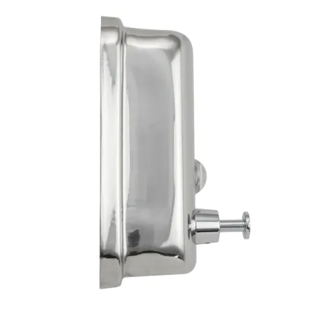 Диспенсер 500мл жидкого мыла хром настенный с глазком