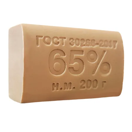Мыло хозяйственное 65% кусковое 200 г РФ