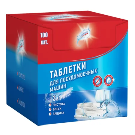 Таблетки для посудомоечных машин Свежинка 100 штупак