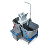 Тележка двухведерная Росмоп с туннельным отжимом