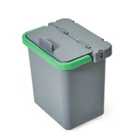 Ведро прямоугольное 5 л с крышкой и мерной шкалой