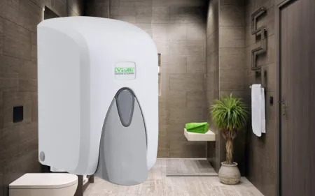 Дозатор 500 мл мыла-пены пластик белый