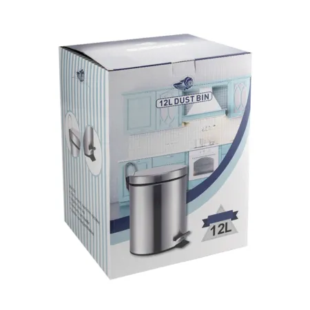 Ведро 12л САНАКС круглое с педалью