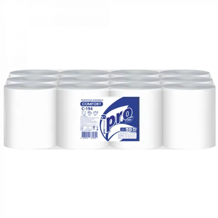 Полотенца бумажные PROtissue с центральной вытяжкой 1 слой 120 метров